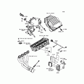 Схема вузла: Fuel Injection для Kawasaki KLZ1000 Versys 1000 LT