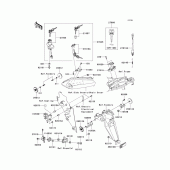 Схема узла: Ignition switch/locks/reflectors для Kawasaki ZX1000 Ninja ZX-10R