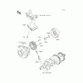 Схема вузла: Генератор для Kawasaki KLZ1000 Versys 1000