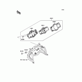 Схема вузла: Meter(s) для Kawasaki KLE650 Versys 650 ABS