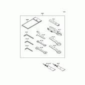 Схема вузла: Інструмент для Kawasaki ER650 ER-6N