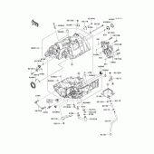 Схема вузла: Crankcase(1/2)(er650ae057324-) для Kawasaki KLE650 Versys 650