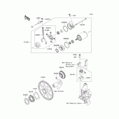 Схема вузла: Starter motor для Kawasaki VN2000 Vulcan 2000 Classic LT