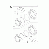 Схема узла: Шины для Kawasaki VN800 Vulcan 800 Drifter