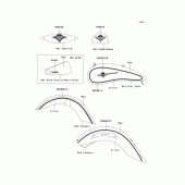 Схема вузла: Decals(red/silver)(j8f) для Kawasaki VN2000 Vulcan 2000 Classic LT