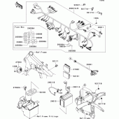 Схема узла: Электрооборудование для Kawasaki VN900 VN900 Classic