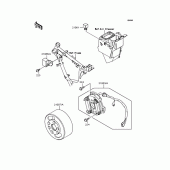 Схема вузла: Генератор для Kawasaki KMX50 KSR-I