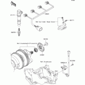 Схема вузла: Ignition system для Kawasaki ZX1400 ZZR1400 ABS