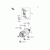 Схема вузла: Колінчастий вал для Kawasaki KLE650 Versys 650 ABS