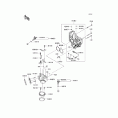 Схема узла: Throttle для Kawasaki VN1700 VN1700 Classic Tourer