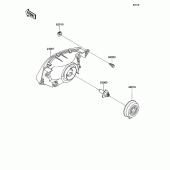 Схема вузла: Фара для Kawasaki ZX1100 Ninja ZX-11