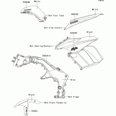 Схема узла: Decals(white)(hdf) для Kawasaki ZX1000 Ninja 1000 ABS
