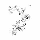 Схема узла: Генератор для Kawasaki KLE650 Versys 650