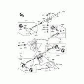 Схема вузла: Поворотники для Kawasaki VN1700 Vulcan 1700 Vaquero ABS