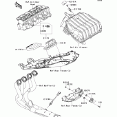 Схема вузла: Fuel injection для Kawasaki ZX636 Ninja ZX-6R ABS
