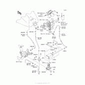 Схема вузла: Fuel Evaporative System (Ca) для Kawasaki VN1700 Vulcan 1700 Voyager