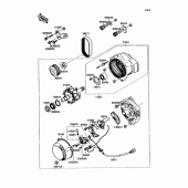 Схема узла: Генератор для Kawasaki ZX750 Ninja ZX-7