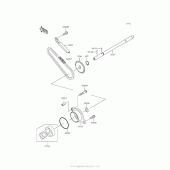 Схема вузла: Масляний насос для Kawasaki VN900 Vulcan 900 Custom