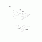 Схема узла: Сиденье для Kawasaki ZX1100 Ninja ZX-11