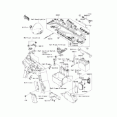 Схема вузла: Електроустаткування для Kawasaki VN1600 Vulcan 1600 Classic