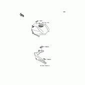 Схема вузла: N/A для Kawasaki ZX1000 Ninja H2