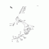 Схема вузла: Рама для Kawasaki ZG1000 Concours