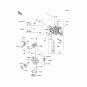 Схема вузла: Throttle(c8f-cbf) для Kawasaki VN900 Vulcan 900 Custom
