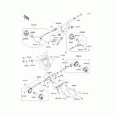 Схема узла: Поворотники для Kawasaki VN1700 VN1700 Classic Tourer