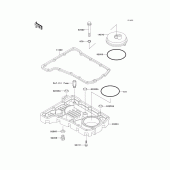 Схема узла: Масляный поддон для Kawasaki ZR750 ZR-7S