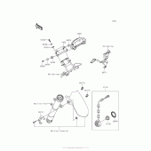 Схема вузла: Meter(S) для Kawasaki BR250 Z250SL ABS