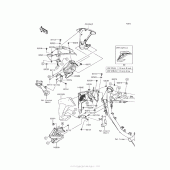 Схема вузла: Shroud для Kawasaki ZR900 Z900