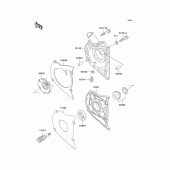 Схема вузла: Водяний насос Kawasaki ER500 ER-5