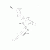Схема вузла: Stand(s) для Kawasaki VN1500 Vulcan 1500 Classic FI