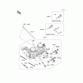 Схема вузла: Throttle для Kawasaki KLE650 Versys 650