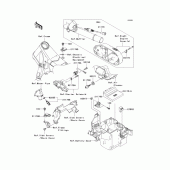 Схема вузла: Fuel injection для Kawasaki VN2000 Vulcan 2000 Limited