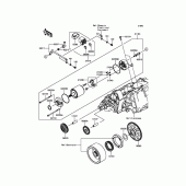 Схема вузла: Starter Motor для Kawasaki EN650 Vulcan S SE