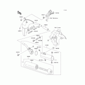 Схема вузла: Вихлопна система для Kawasaki KX85 KX85