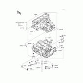 Схема вузла: Картер двигуна для Kawasaki ZG1400 Concours 14
