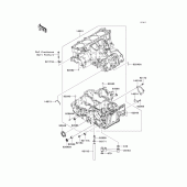 Схема вузла: Картер двигуна для Kawasaki ZX1400 Ninja ZX-14