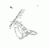 Схема вузла: Рама для Kawasaki ZR400 ZRX