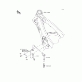 Схема вузла: Ignition system для Kawasaki KX450 KX450F