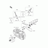 Схема узла: Коленчатый вал для Kawasaki VN1700 Vulcan 1700 Classic