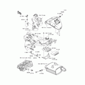 Схема вузла: Fuel injection для Kawasaki EX650 Ninja 650 ABS