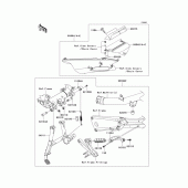 Схема узла: Опционные детали (1/2) для Kawasaki ZX1400 Ninja ZX-14