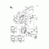 Схема вузла: Фара для Kawasaki KLX250 D-Tracker