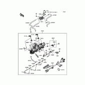 Схема вузла: Throttle для Kawasaki ZX1400 Ninja ZX-14R ABS