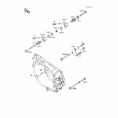 Схема вузла: Кріплення для Kawasaki ZX600 GPX600R