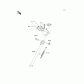 Схема вузла: Stand(s) для Kawasaki KLX250 KLX250SF