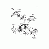 Схема вузла: Headlight(s) для Kawasaki ZX1000 Ninja ZX-10R ABS