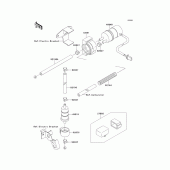 Схема вузла: Fuel pump для Kawasaki ZX750 Ninja ZX-7R